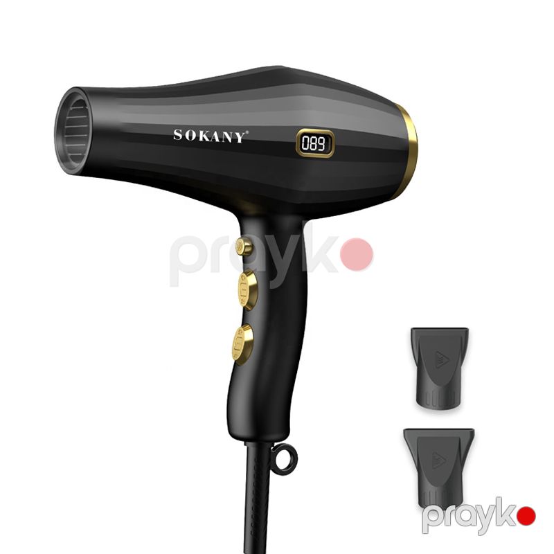 Sokany SK-14016 - Hava Feni Professional Salon Saç Qurutma Dəsti Plastik Material — Fən, Bakı (2)