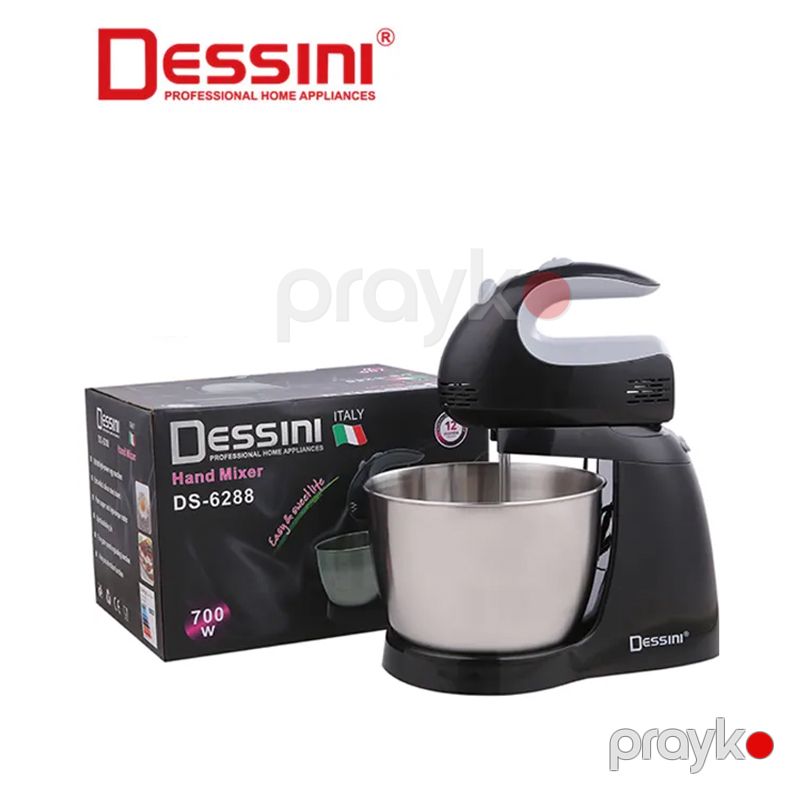 Dessını DS-6288 Çoxfunksiyalı Yüksək Keyfiyyətli Mikser Yumurta Çırpıcı Xəmir Qarışdıran Böyük Tutumlu 3L — Blenderlər, xırdalayanlar və mikserlər, Bakı (2)