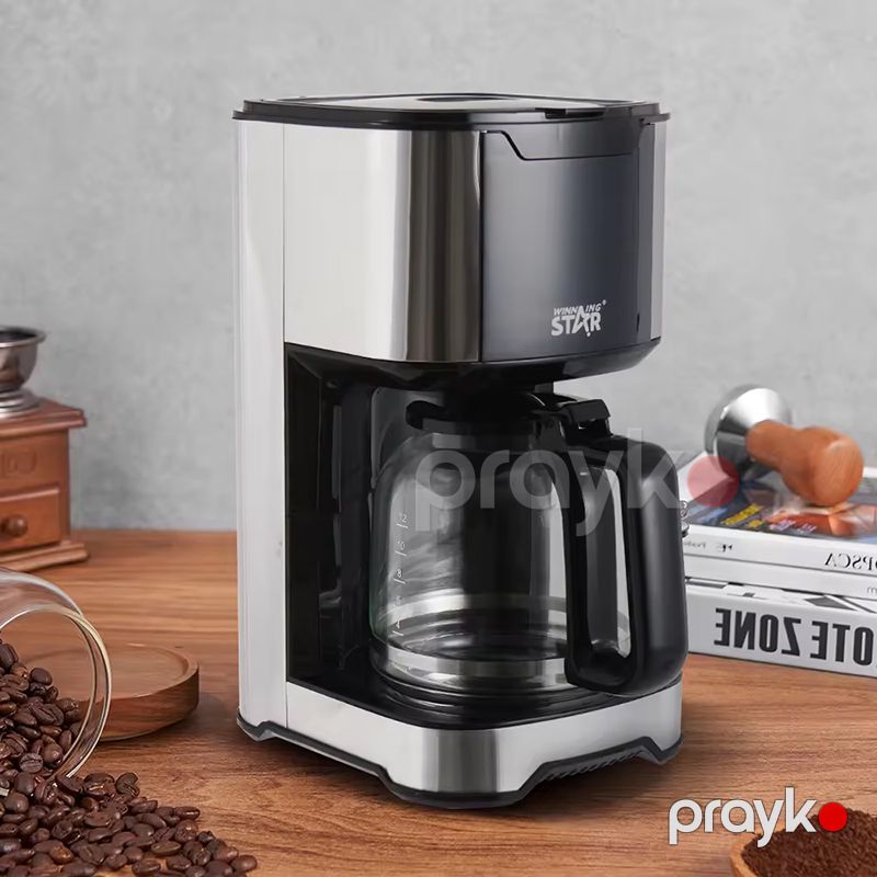 Wınnıng Star ST-9708 Kofe Dəmləyən Maşın Kofe Aparatı 1000W — Digər mətbəx texnikası, Bakı (6)
