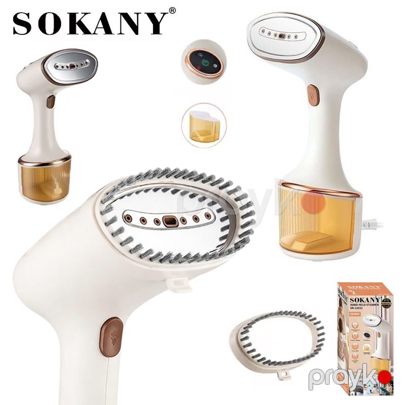 Sokany Əl Buxarlı Ütü 1500W 250ml Model SK-12022 Buxar Ütüsü Sokany SK-12022 Paltar üçün Buxarlı Ütü 250 mm — Ev texnikası, Bakı (5)