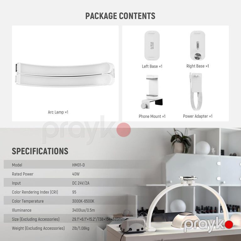 Neewer ARC Lamp Light — Gözəllik və səhiyyə, Bakı (5)