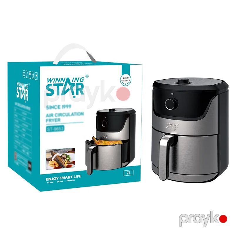 Çoxfunksiyalı Ağıllı Star Soba 7L Hava Fritözü ST-9653 Elektrikli Hava Fritöz 1800W Airfryers 80-200 — Digər mətbəx texnikası, Bakı (5)