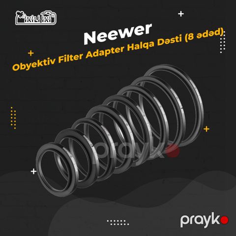 Obyektiv filter adapter halqa dəsti Neewer Neewer — Bakı