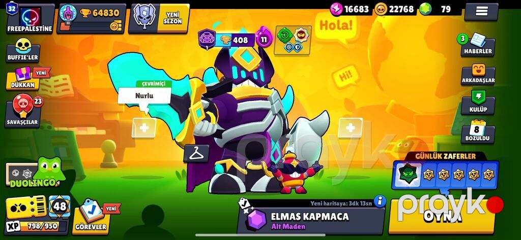 Brawl Stars hesabı – yüksək inkişaflı və zəngin kontentli Əsas — Uşaq geyimi, Güzdək (7)