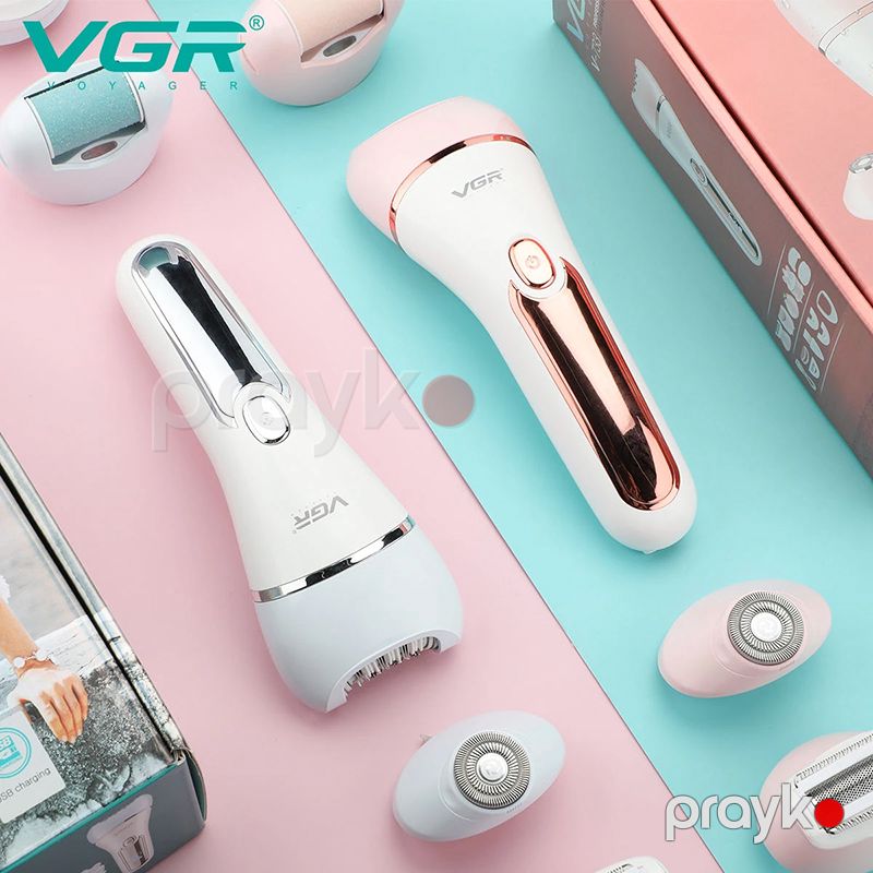 VGR V-733 Xanımlar Üçün Epilyator 2 Sürətli Elektrikli Bədən Epilyatoru — Usturalar, trimmerler və epilyatorlar, Bakı (3)