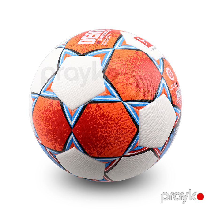 Futbol Topu Derbystar Bundesliga Brilliant Replica 2021/22 Bundesliga Rəsmi Topu №5 Mavi — İdman, hobi, istirahət, Bakı (3)