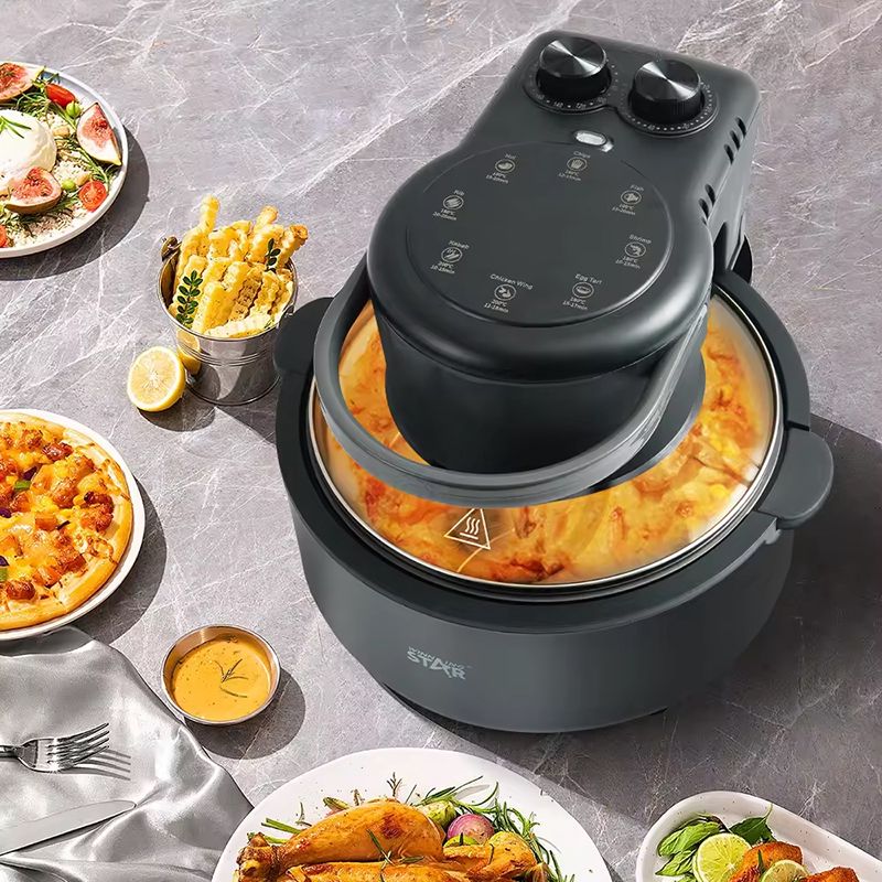 Star ST-9697 Rəqəmsal Ağıllı Rritöz 5L Elektrikli Hava Fritözü Yapışmaz Bişirmə Səhtinə Sahib Peşəkar Air Frey — Digər mətbəx texnikası, Bakı (2)