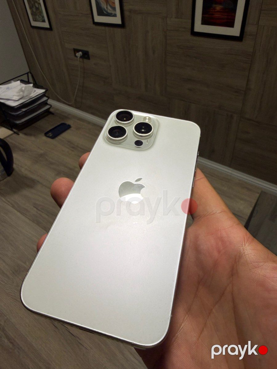 Apple iPhone 15 Pro Max White Titanium 256GB/8GB — Smartfonlar, Bakı (7)