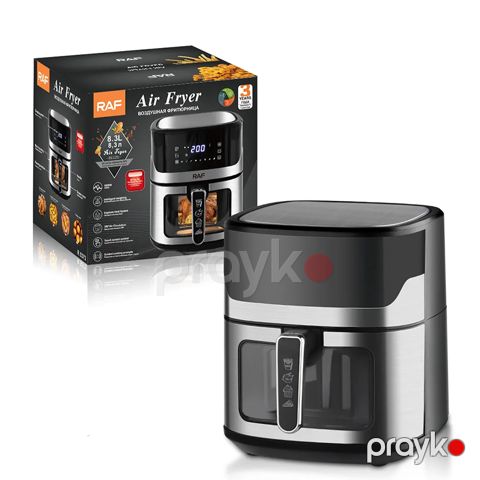 RAF R.5373 Çoxfunksiyalı Elektrikli Qızardıcı Hava Fritöz Airfryer 1600W — Bakı