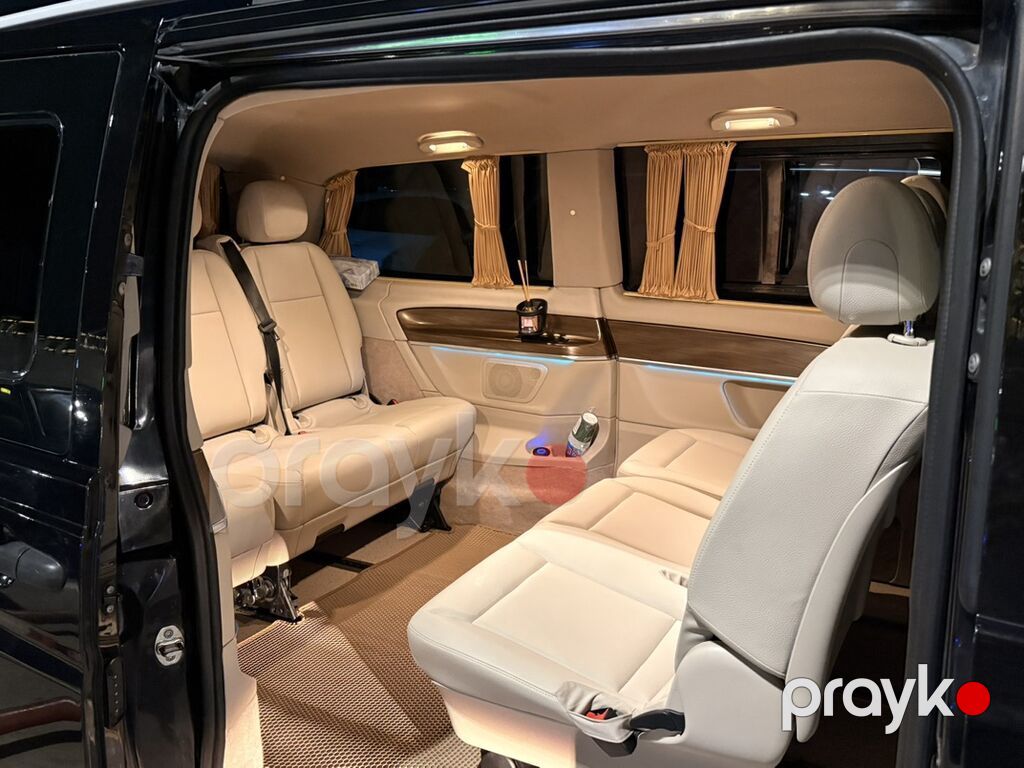 Mercedes‑Benz Vito – qara rəngli, uzun kuzovlu miniven 77-OT-208 — Avtomobillər, Digah (6)