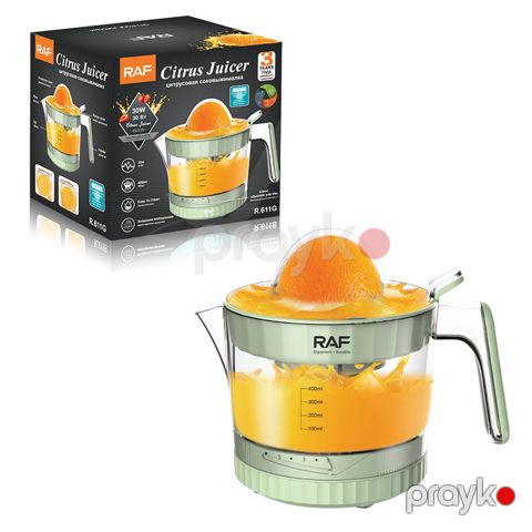 RAF Popular Home R.611 Portagal Sıxıcı Aşağı Güclü Elektrikli Portağal Limon Şirəsi Sıxan Əl ilə Sitrus Şirəsi Sıxan — Bakı