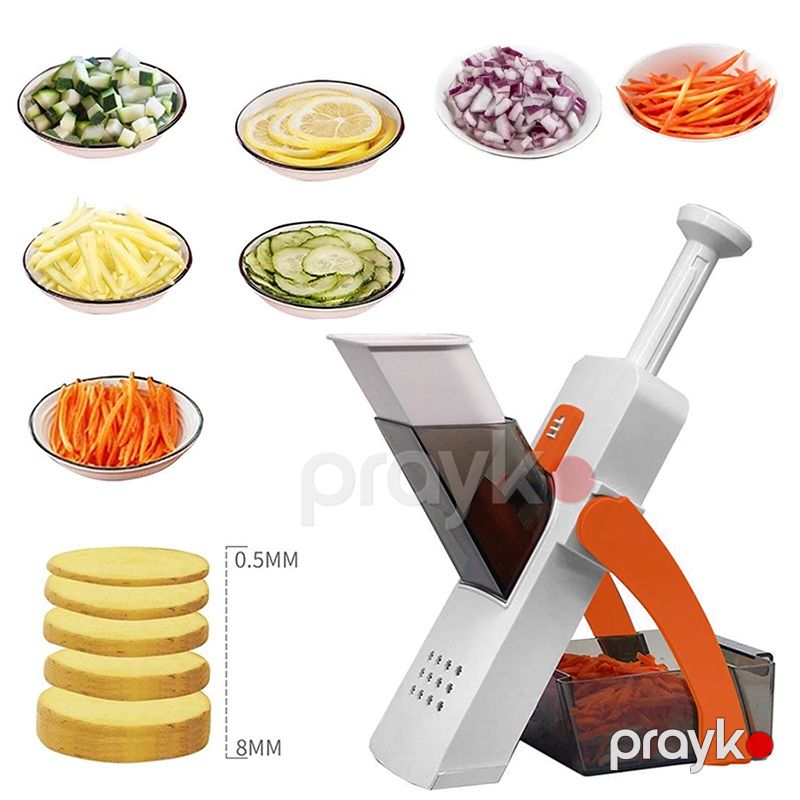 Çoxfunksiyalı Meyvə Tərəvəz Kəsici Mətbəx Sürtgəci Manual Tərəvəz Kəsici Çoxməqsədli Salat Kəsici Tərəvəz Doğrayan — Ev texnikası, Bakı (5)