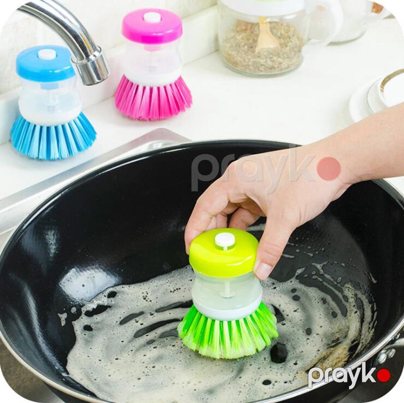 3 Ədəd Bubble Up Sabun Dispenseri Mətbəx üçün Qab Yuma Fırçası Yuyucu Fırça — Mallar, Bakı (8)