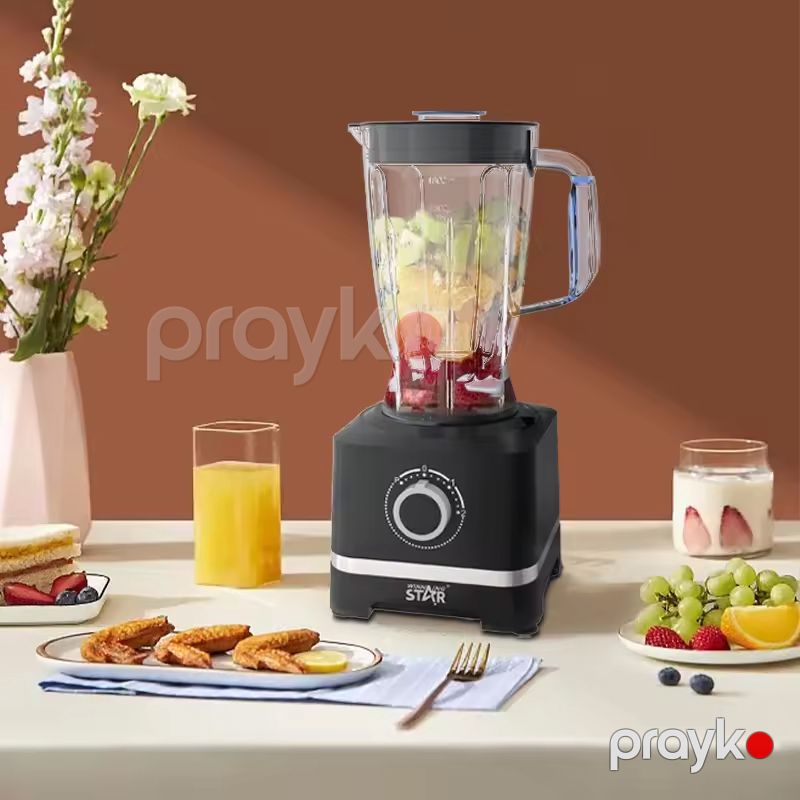 Wınnıng Star ST-5537 Çoxfunksiyalı Blender 3-ü 1 Arada Üyüdücü Blender 600W Gücündə — Blenderlər, xırdalayanlar və mikserlər, Bakı (4)