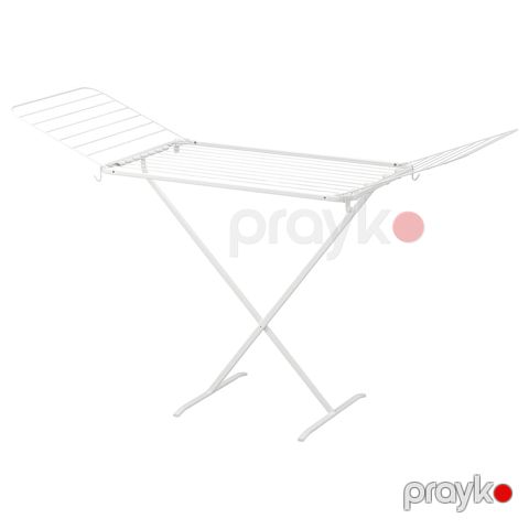 Paltar üçün quruducu IKEA Mulig, 173x57x103 sm, ağ — Bakı