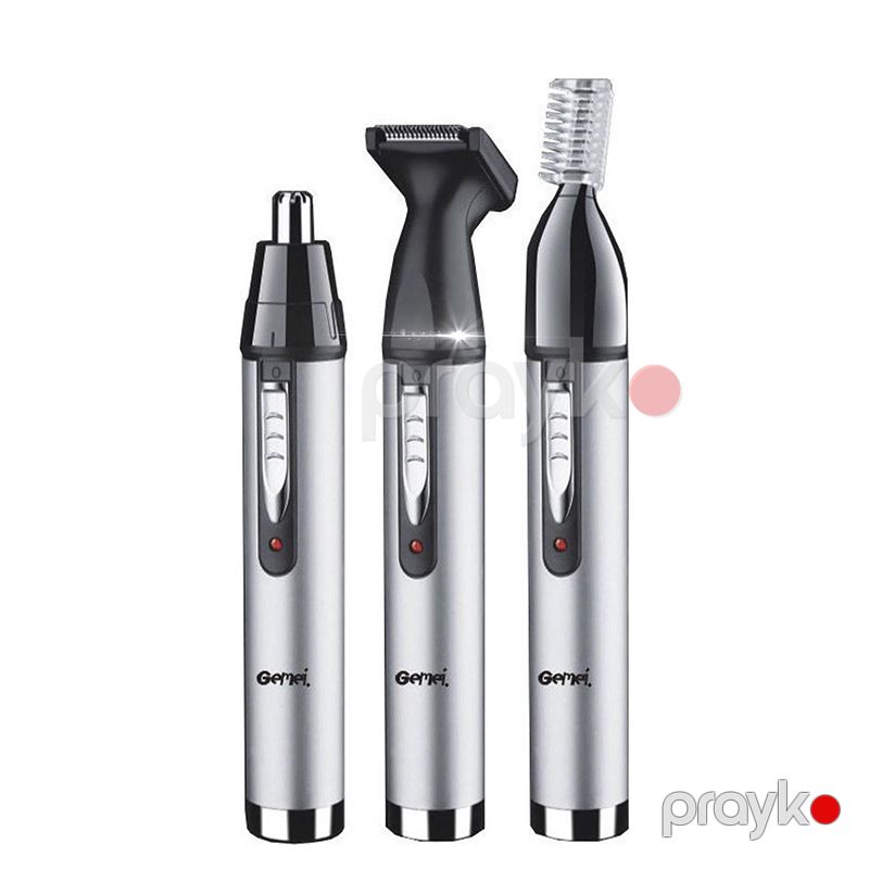 Saç Kesme Makinesi Gemei Gm-3107 3-ü 1 Arada Kişi Saç Təraş Maşını Gemei Üz Saqqal Burun Qulaq Bərbər Trimmeri — Usturalar, trimmerler və epilyatorlar, Bakı (3)