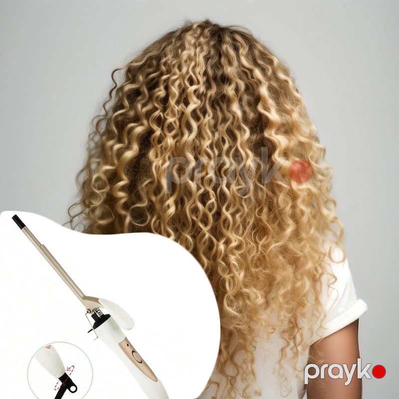 Pro Mozer MZ-2218 Saç Üçün Maşa Buruq Saçlar Afro Buruq Feni ProMozer Afro-Buruq Saçlar üçün İncə Buruq Ütü — Fən, Bakı (5)