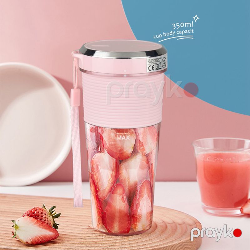 DSP Portativ Usb Təkrar Doldurulan Kokteyl Blender 350ml Tutuma Sahib Simsiz Portativ Fincan Formalı Blender — Blenderlər, xırdalayanlar və mikserlər, Bakı (3)