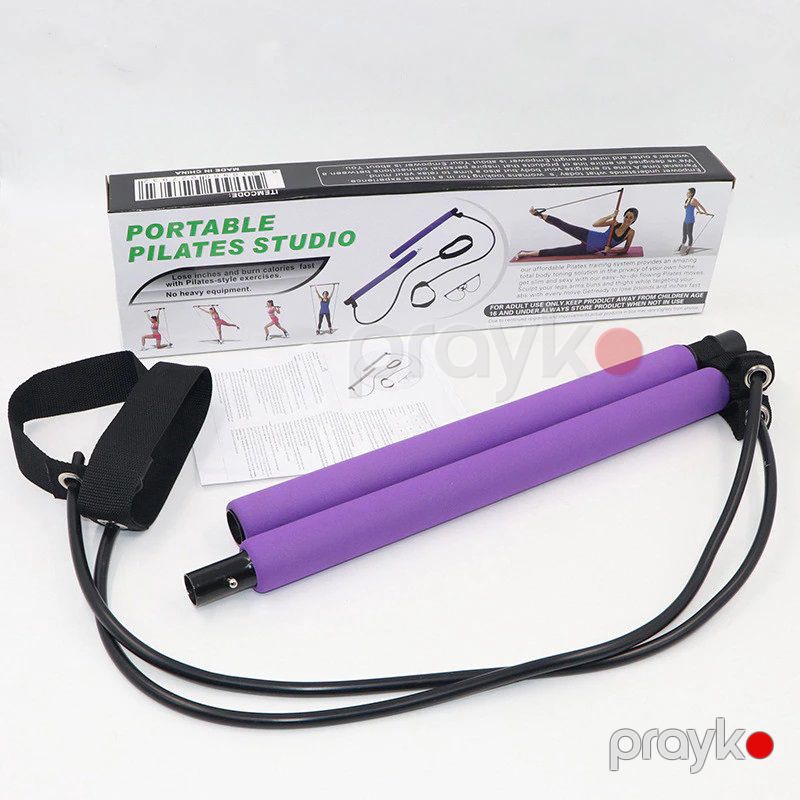 Müqavimət Bantlı Pilates Çubuğu Portable Pilates Studio — Fitness və yoqa, Bakı (2)