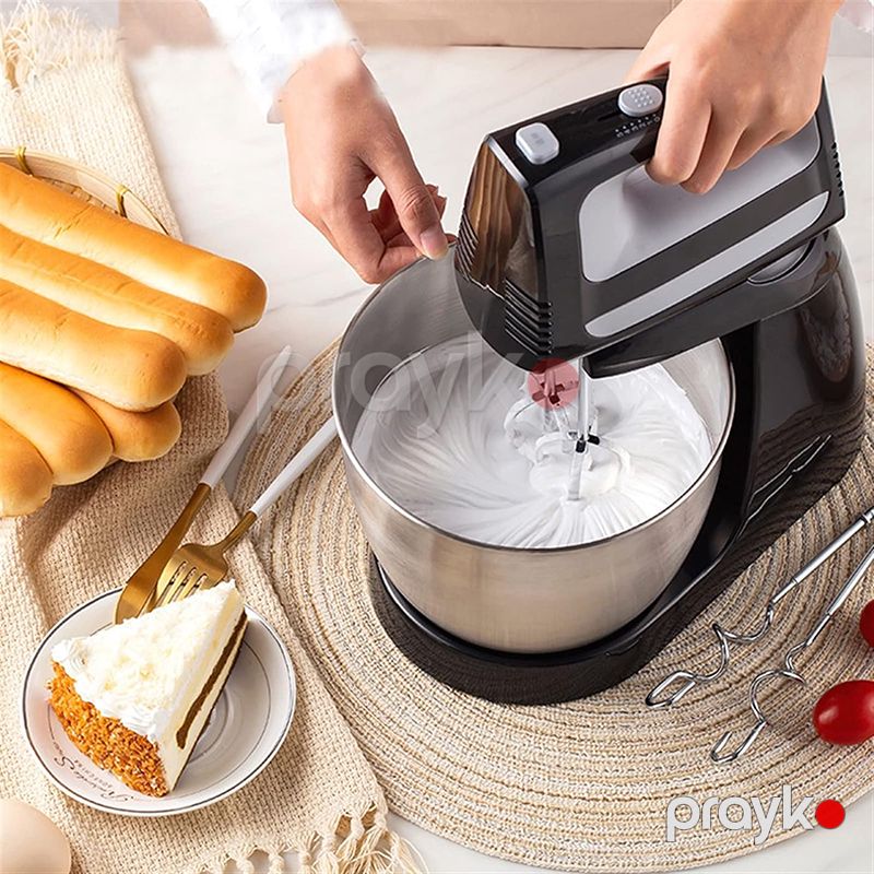 Sokany SK-6663 Mətbəx Mikseri 500W Yüksək Güclü Saf Mis Motor Beş Pilləli Sürət Tənzimləməsi Tutum 4L — Blenderlər, xırdalayanlar və mikserlər, Bakı (3)