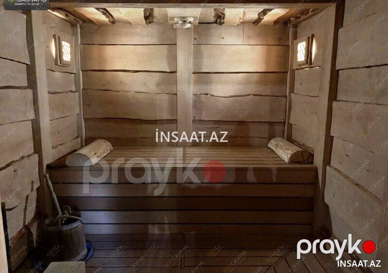 Sauna Lipa taxtası Vəhşi üslub — Təmir və inşaat, Bakı (3)