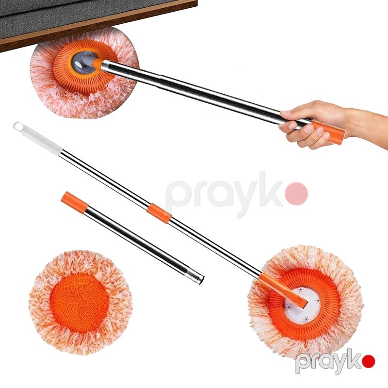 360 Dərəcə Fırlanan Paspas Döşəmə Təmizləyici Mikrofiber Mop Döşəmə Təmizləmə Fırçası Mop — Mallar, Bakı (6)