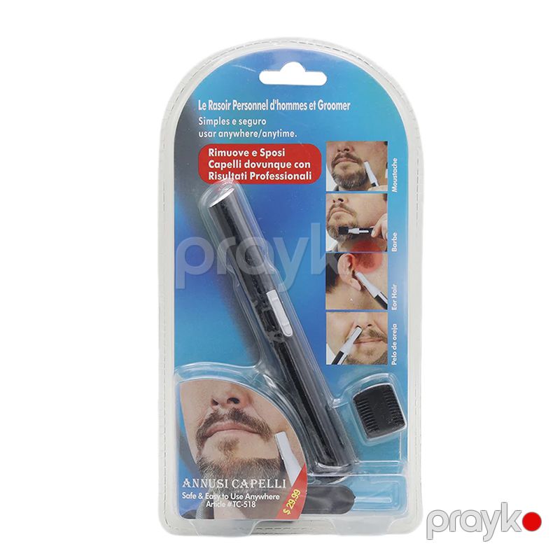 Üzdəki Artıq Tükləri Təmizləmək üçün Mini Trimmer Qaş, saqqal və bığ üçün portativ təraş maşını dəsti — Usturalar, trimmerler və epilyatorlar, Bakı (7)