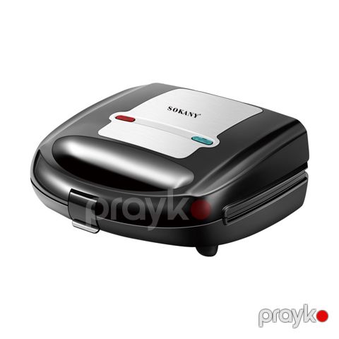 Sokany SK-B908 - Toster Portativ Sendviç Maşını 6-sı 1-də Yapışmayan Sendviç Maşını Toster Səhər Yeməyi Maşını — Bakı