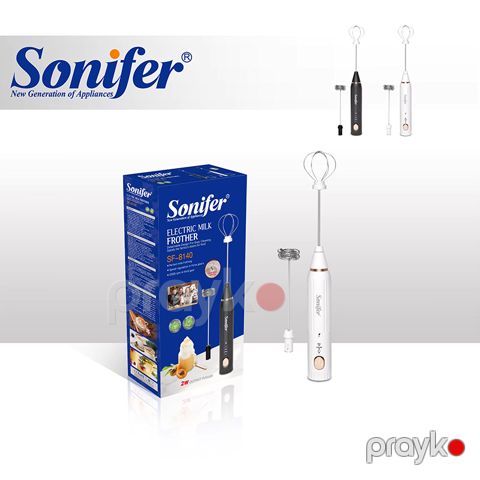 Sonifer SF-8140 Çoxfunksiyalı Elektrikli Əl blenderi Yüksək Keyfiyyətli Portativ Əl Blenderi Süd Köpürdücü — Bakı