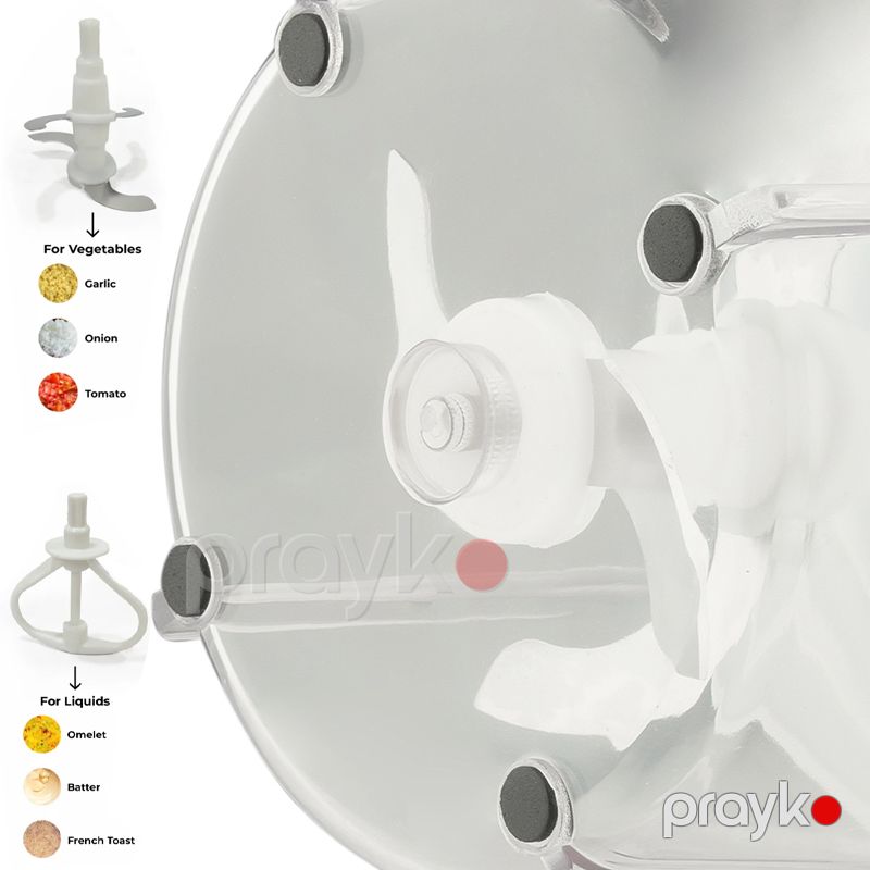 RAF 2 in 1 gıda Doğrayıcı 250w Kiçik Ölçülü Elektrikli Qida Doğrayan 800ML R.332 — Ev texnikası, Bakı (5)
