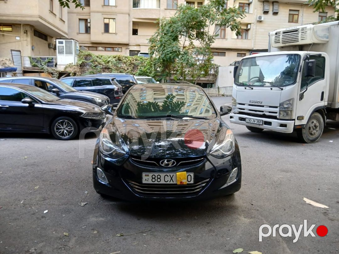 Hyundai Elantra, 2013 il 90-JV-368 — Avtomobillər, Bakı (2)
