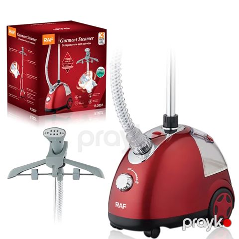 Elektrikli RAF Geyim Ütüsü 1700W Yüksək Güclü Manual Buxar Ütüsü R.3037 İki Mərhələli Elektrikli Buxar Ütüsü — Bakı