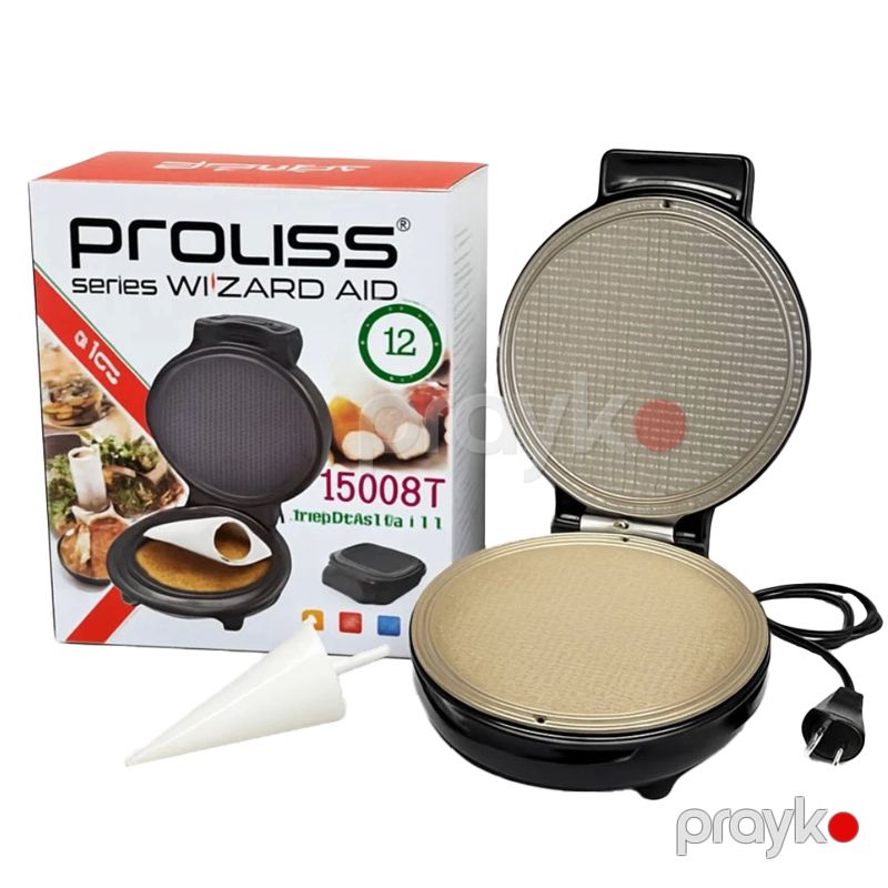 Prolıss PRO-860 - Vafli Cihazı Vaflilər üçün Vafli Hazırlayıcı 1500W Güc — Toster və vaflyasıcı, Bakı (3)