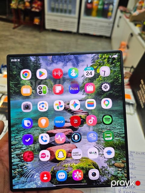 Samsung Galaxy Z Fold 6, 256 GB, rəng - Göy, Barmaq izi — Bakı