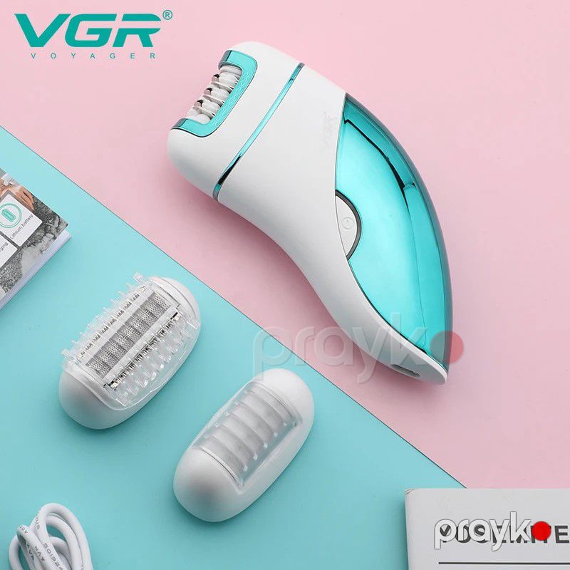 VGR V-731 3-ü 1-də Epilyasiya Maşını Təmizləyici Ülgüc Elektrikli Peşəkar Epilyator Bədən Epilyatoru — Usturalar, trimmerler və epilyatorlar, Bakı (2)