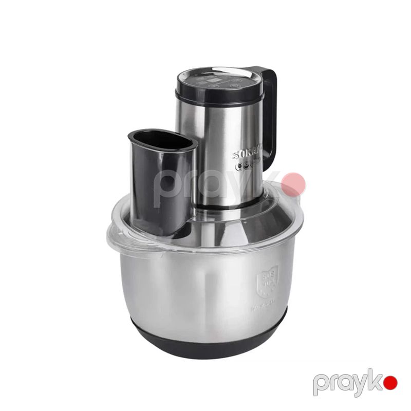 Sensor Ekrana Sahib Elektrik Doğrayıcı blender 6-da 1 Sokany SK-06036 5.5L paslanmaz Polad Doğrayıcı — Blenderlər, xırdalayanlar və mikserlər, Bakı (3)