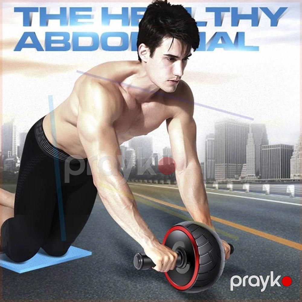 Press Çarxı Qarın Əzələ Məşqi Crossfit ABS Stimulyator Fitnes Ab Wheel Roller — Fitness və simulyatorlar, Bakı (6)