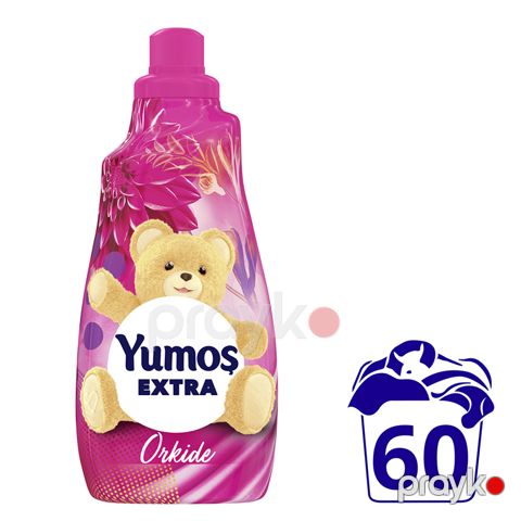 Yumoş Extra Orkide 1440 ml Paltarların Yuyulması üçün Ətirli Yumoş Orkide 60 yıkama Yumos Geyim Yumuşadıcı — Bakı