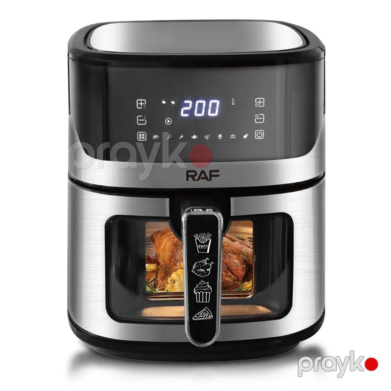RAF R.5373 Çoxfunksiyalı Elektrikli Qızardıcı Hava Fritöz Airfryer 1600W — Digər mətbəx texnikası, Bakı (2)