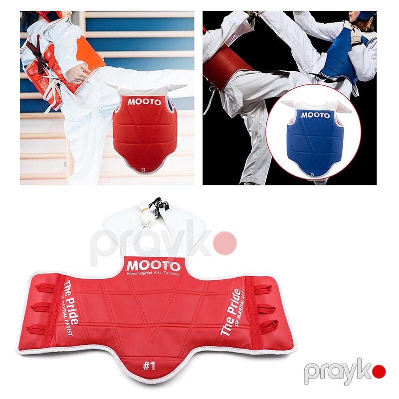 Mooto Taekvondo Sinə Qoruyucu Premium Karate Qoruyucu Jlet 3 Razmer Seçimi Ilə Mooto Extera Taekvondo Geyimi — İdman, hobi, istirahət, Bakı (6)
