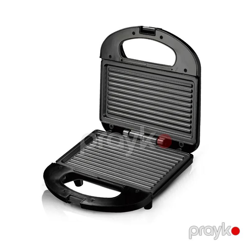 RAF Elektrikli Qril Sendviç 850W Gücə Malik Qatlana Bilən Toster LED İşıqlı Paslanmayan Polad Qril Toster 220V — Toster və vaflyasıcı, Bakı (2)