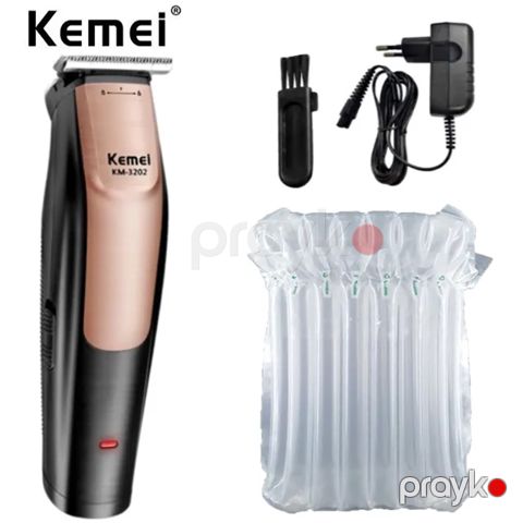 Kemei KM-3202 Saç Saqqal Təraş Maşını Kişilər Üçün Trimmer — Bakı