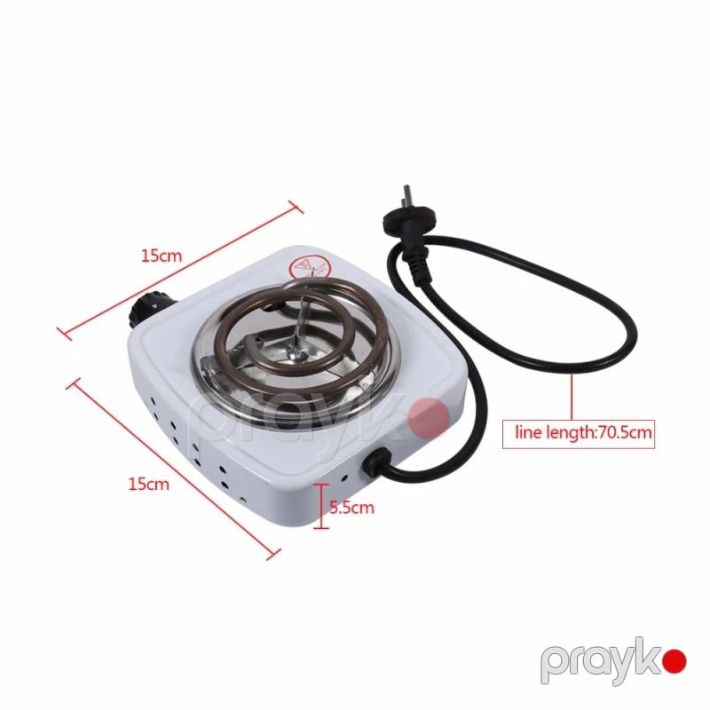 Mini Portativ Qızdırıcı Stolüstü Elektrikli Qızdırıcı 500W Gücə Malik Pilitə — Plitələr, Bakı (3)