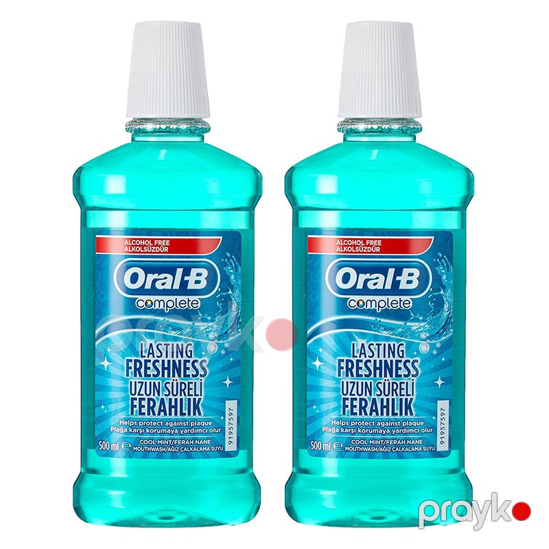 2 Ədəd Oral-B Ağız Yaxalalayıcı 500 ml Qalıcı Təravət Tam Ağız Yuyucusu 2 Ədəd Oral-B Ağız Qarqarası — Gözəllik və səhiyyə, Bakı (5)