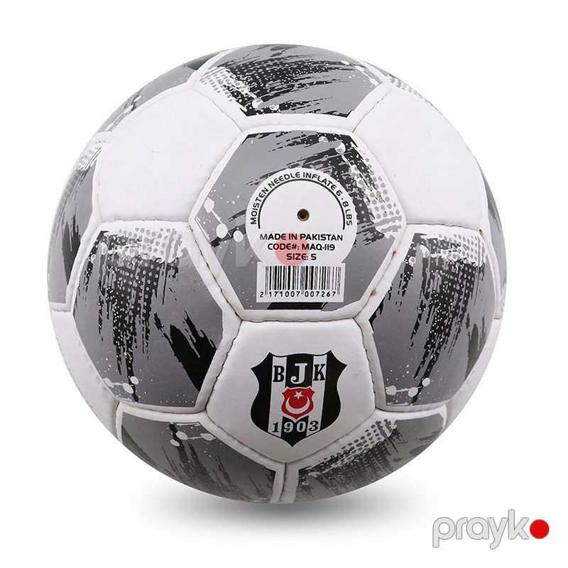 Dayanıqlı PU Dəri Materialdan Hazırlanmış Beşiktaş Futbol Topu Ağ Qara Dizaynlı Klassik Futbol topu — İdman, hobi, istirahət, Bakı (5)