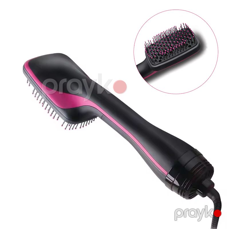 MACstyler Saç Düzləşdirici Daraq Fen MC-6665 Professional Fırça Saç Düzləşdirici Xanımlar Üçün Saç Qurutma Feni — Fən, Bakı (4)
