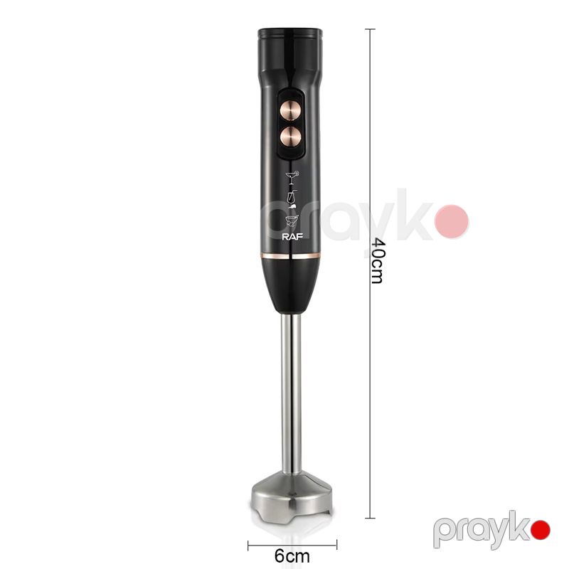 RAF R.273 - Əl Blenderi 800 W Güc, Paslanmayan Polad Bıçaqlar, Güclü Əl Blenderi — Blenderlər, xırdalayanlar və mikserlər, Bakı (5)