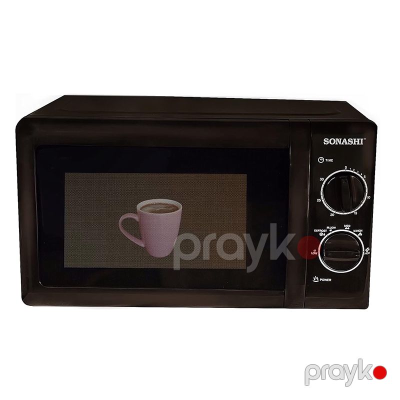 Sonashi Çoxfunksiyalı Elektrikli Mikrodalğalı Soba Manual İdarəetmə İlə Qızdırıcı 700W Gücündə — Mikrodalğalı sobalar, Bakı (6)