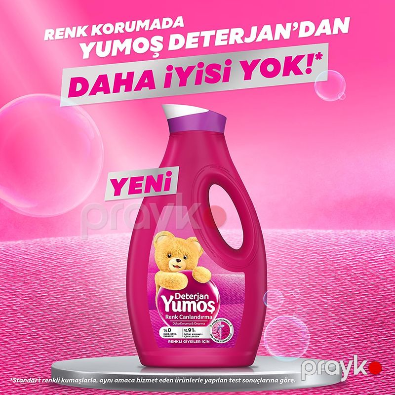 Rəngli Geyimlər Üçün Yumoş Deterjan Yumoş Ətirli Maye Paltar Yuma Vasitəsi Çəhrayı Yumoş — Mallar, Bakı (4)