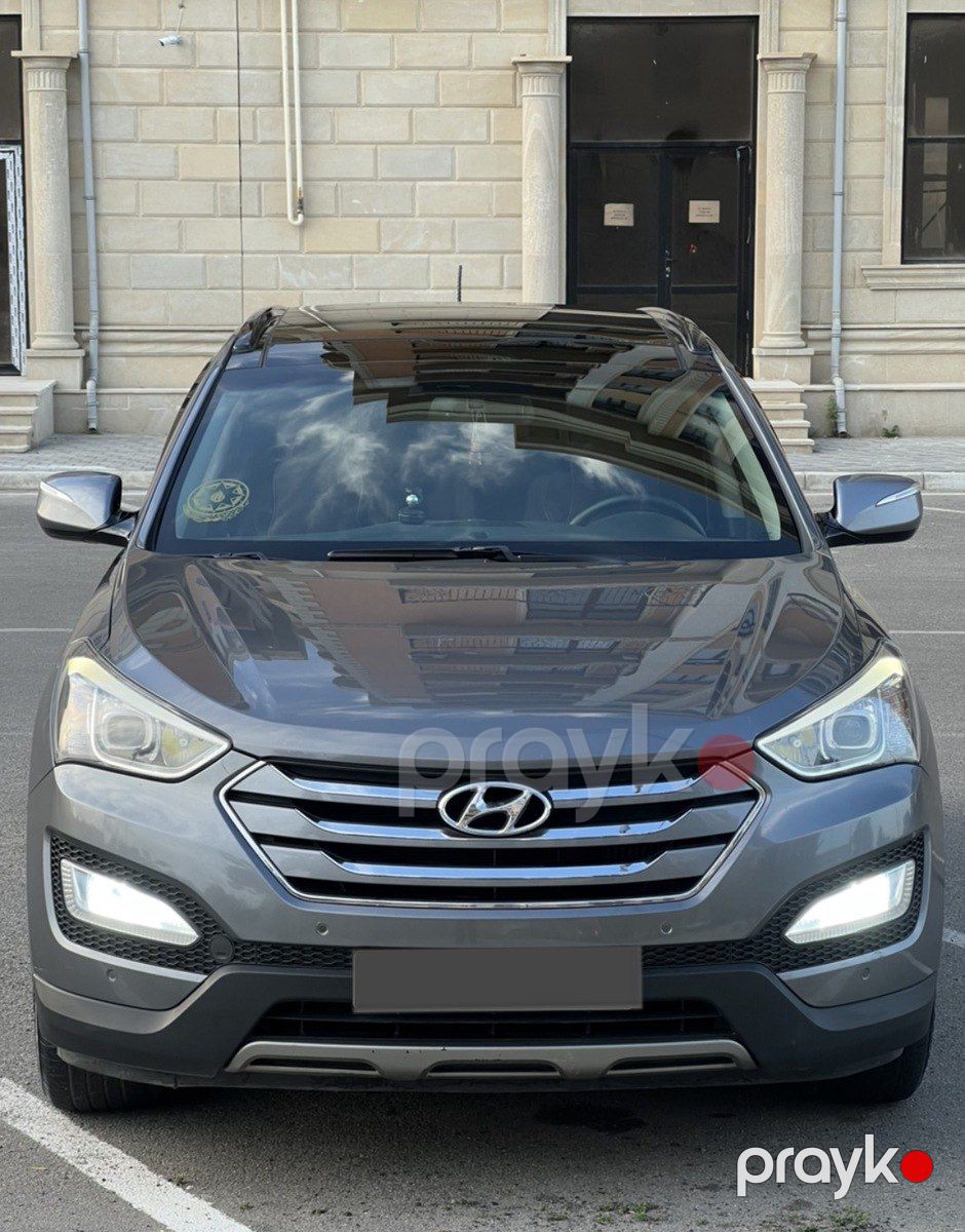 Hyundai Santa Fe, 2014 il — Avtomobillər, Sumqayıt (5)